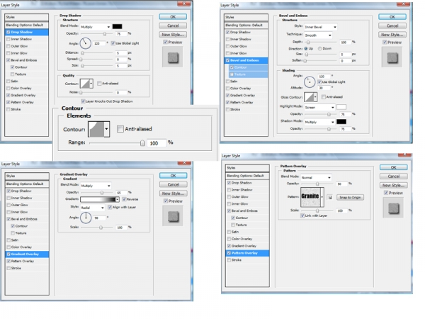 Creation of Typography spherical: Step 2